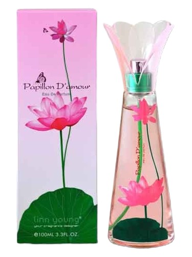 Frasco de Papillon D’Amour, de Linn Young