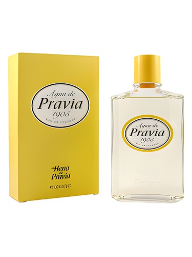 Frasco de Agua de Pravia 1905, de Heno de Pravia