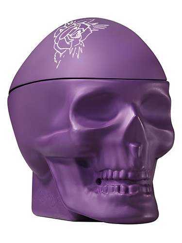 Frasco de Ed Hardy Skulls & Roses Limited Edition, de Christian Audigier