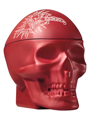 Frasco de Ed Hardy Skulls & Roses Limited Edition, de Christian Audigier
