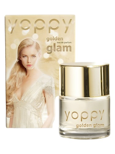 Frasco de Golden Glam, de Yoppy