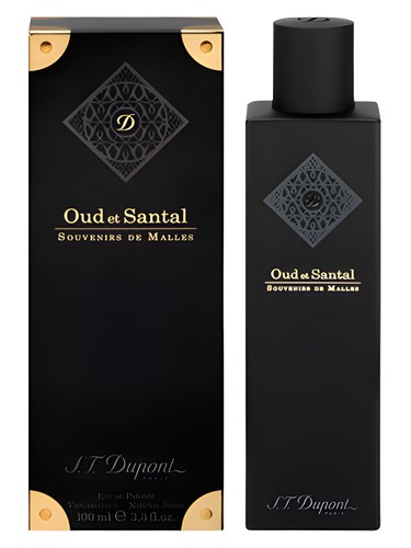 Frasco de Dupont Oud et Santal — S.T. Dupont
