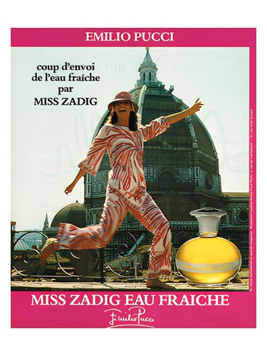 Frasco de Miss Zadig Eau Fraîche, de Emilio Pucci