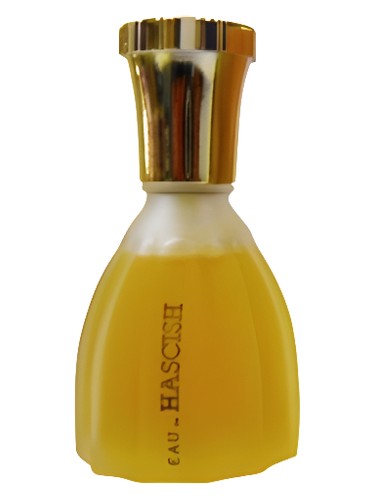 Frasco de Eau de Hascish, de Veejaga