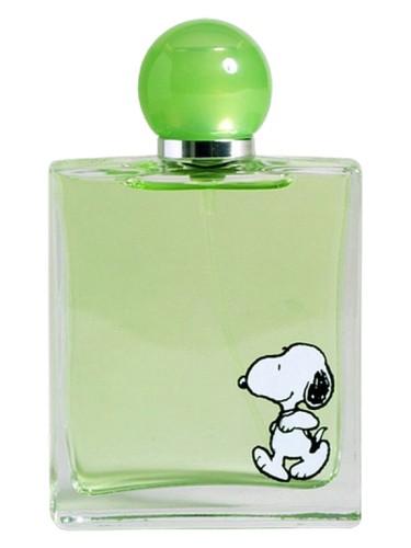 Frasco de Groovy Green, de Snoopy Fragrance