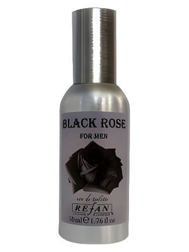 Frasco de Black Rose For Men, de Refan