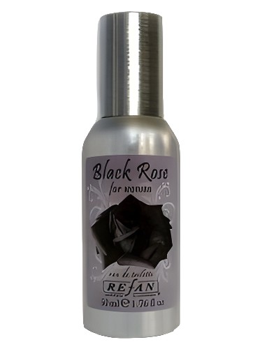 Frasco de Black Rose For Women, de Refan