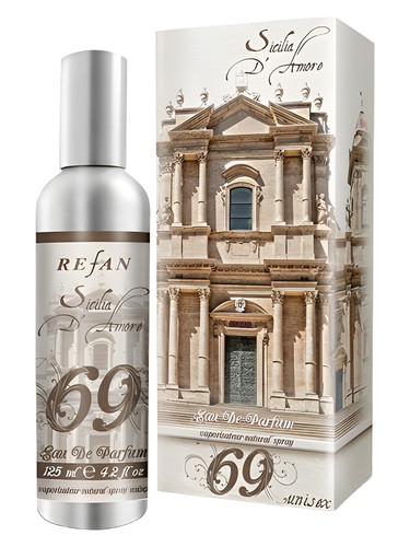 Frasco de Refan 69, de Refan