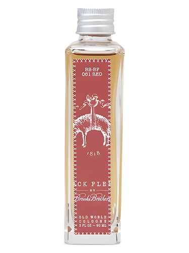 Frasco de Black Fleece Red Cologne, de Brooks Brothers