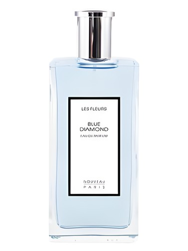Frasco de Les Fleurs Blue Diamond, de Nouveau Paris Perfume