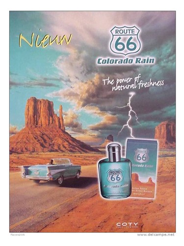 Frasco de Route 66 Colorado Rain, de Coty