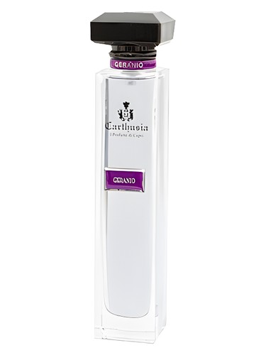 Frasco de Acqua di Carthusia Geranio, de Carthusia