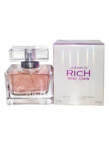 Frasco de Johan B. Rich Rose Again, de Johan B
