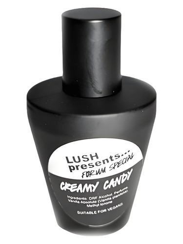 Frasco de Creamy Candy, de Lush