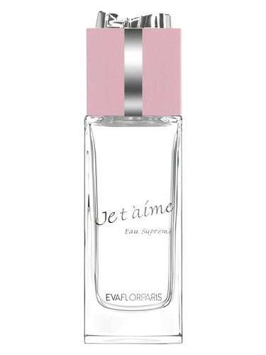 Frasco de Je t'aime Eau Suprême, de Evaflor