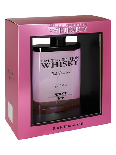 Frasco de Whisky Pink Diamond, de Evaflor