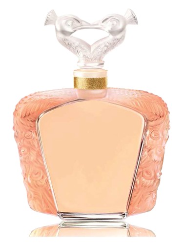 Frasco de Lalique de Lalique Deux Paons Crystal Flacon, de Lalique