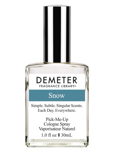 Frasco de Snow, de Demeter Fragrance