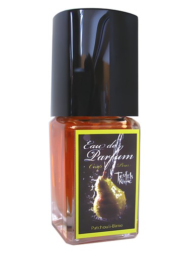 Frasco de Patchouli Crisp Pear, de Teufels Kuche