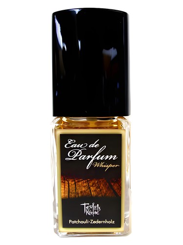 Frasco de Patchouli Whisper, de Teufels Kuche