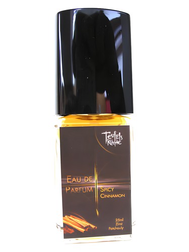 Frasco de Patchouli Spicy Cinnamon, de Teufels Kuche