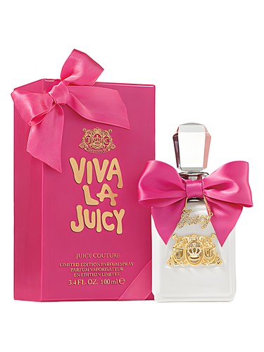 Frasco de Viva La Juicy Luxe Parfum, de Juicy Couture