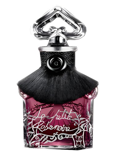 Frasco de La Petite Robe Noire Flacon Baccarat et Dentelle d'Argent, de Guerlain