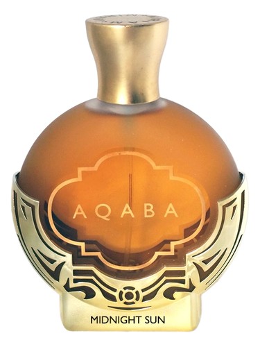 Frasco de Midnight Sun, de Aqaba