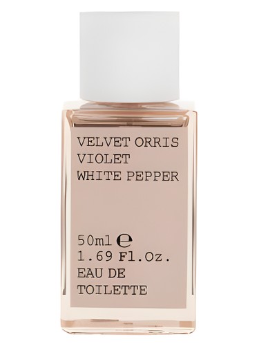 Frasco de Velvet Orris Violet White Pepper, de Korres