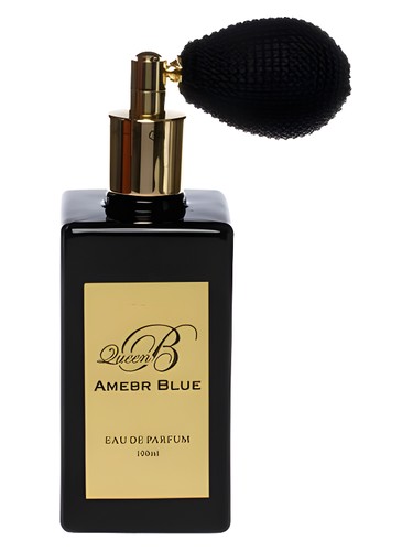 Frasco de Amber Blue, de Queen B