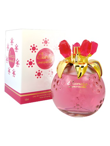 Frasco de Elanzia Merveille Pink, de Elanzia