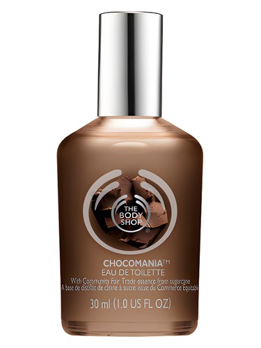 Frasco de Chocomania, de The Body Shop