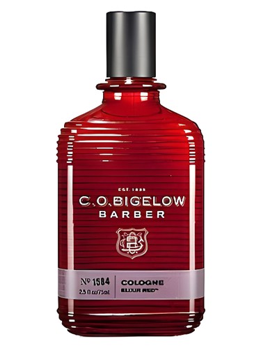 Frasco de Barber Cologne Elixir Red, de C.O.Bigelow
