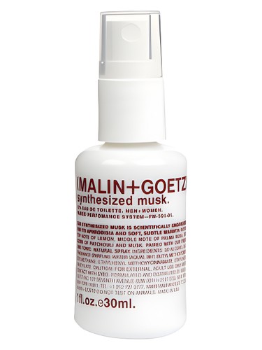 Frasco de Synthesized Musk, de Malin+Goetz