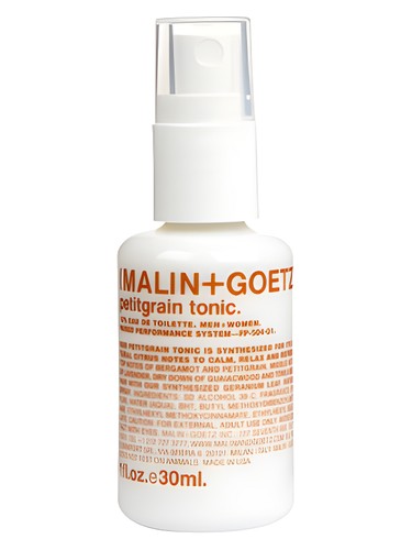 Frasco de Petitgrain Tonic, de Malin+Goetz
