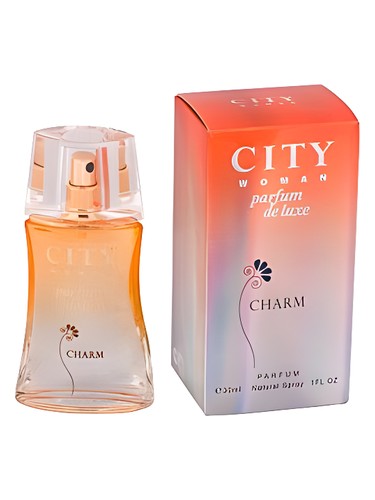 Frasco de City Woman Charm, de City Parfum