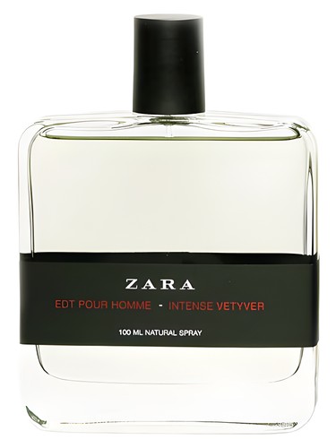 Frasco de Intense Vetyver, de Zara