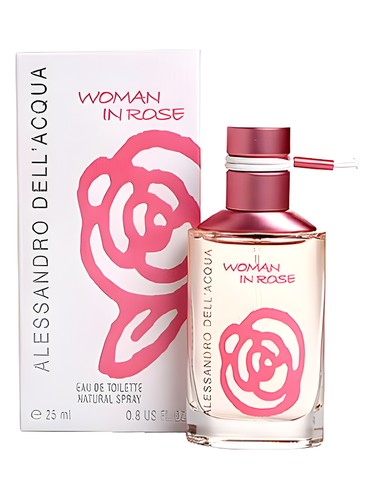 Frasco de Woman In Rose, de Alessandro Dell' Acqua