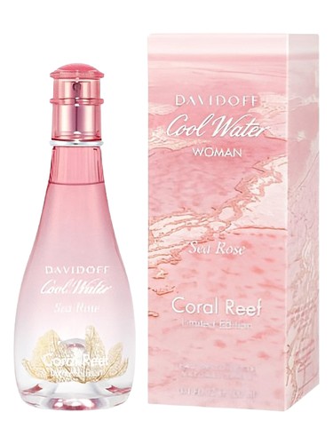 Frasco de Davidoff Cool Water Sea Rose Coral Reef Edition, de Davidoff