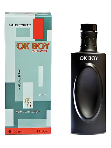 Frasco de Ok Boy, de Christine Darvin