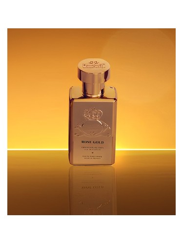 Frasco de Rose Gold, de Al-Jazeera Perfumes