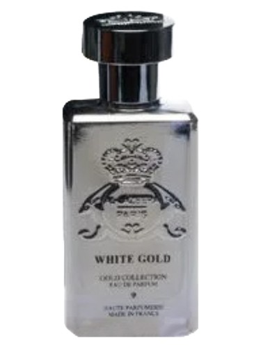 Frasco de White Gold, de Al-Jazeera Perfumes