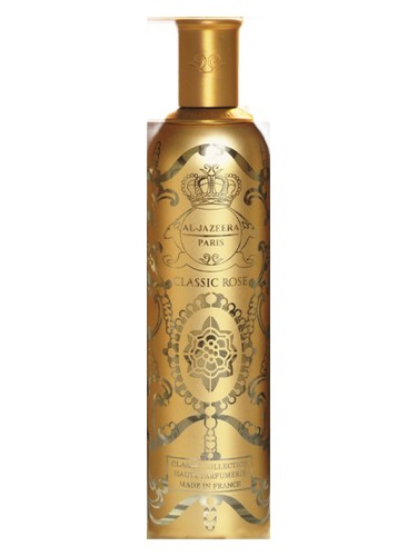Frasco de Classic Rose, de Al-Jazeera Perfumes