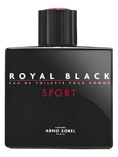 Frasco de Royal Black Sport, de Arno Sorel