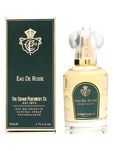 Frasco de Eau de Russe, de The Crown Perfumery Co.
