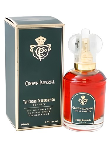 Frasco de Crown Imperial, de The Crown Perfumery Co.