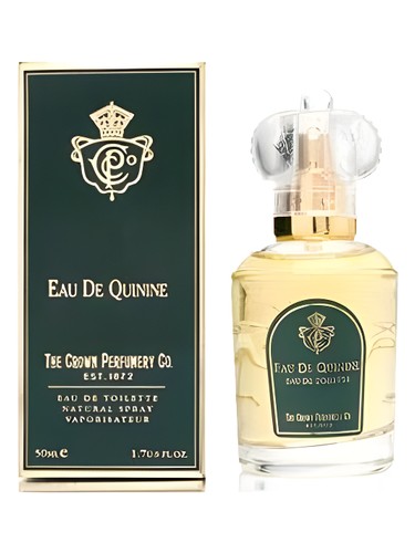 Frasco de Eau de Quinine, de The Crown Perfumery Co.