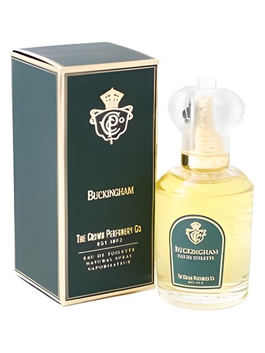 Frasco de Buckingham, de The Crown Perfumery Co.