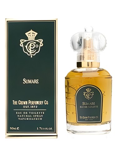 Frasco de Sumare, de The Crown Perfumery Co.
