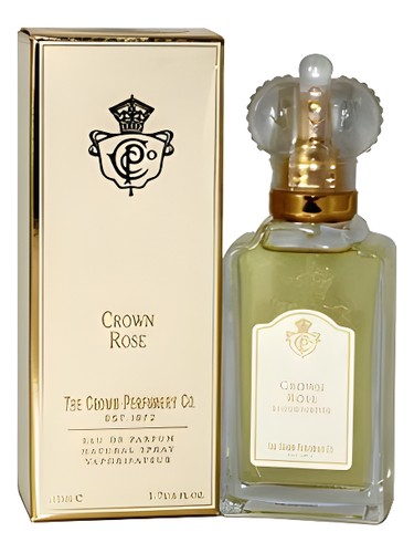 Frasco de Crown Rose, de The Crown Perfumery Co.